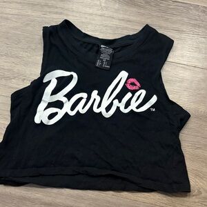 Black Barbie Crop Top